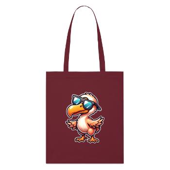 Dodo - Stanley/Stella Organic Tote Bag - burgundy - Front
