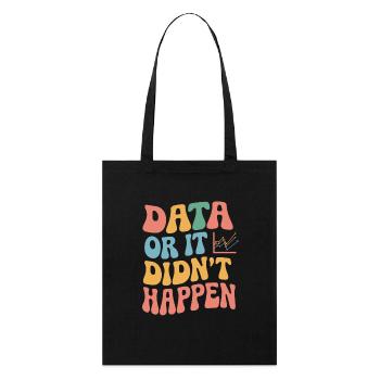 Datenanalyst Datenwissenschaftler Dateningenieur - - Stanley/Stella Bio-Stoffbeutel - Schwarz - Vorne