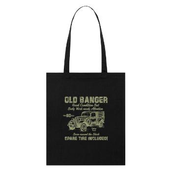 Old Banger 60th Birthday Gift Good Condition - Stanley/Stella Organic Tote Bag - black - Front