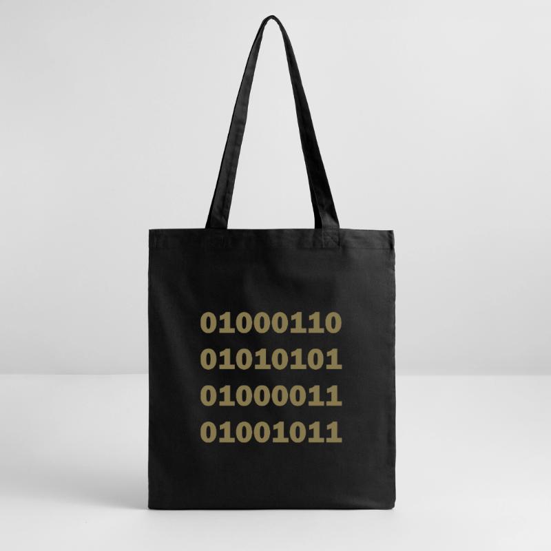 Binary Code Fuck Stanley/Stella Organic Tote Bag