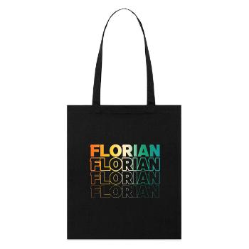 Florian - Stanley/Stella Organic Tote Bag - black - Front