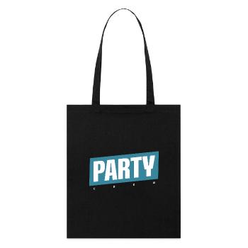 Party Crew - Stanley/Stella Organic Tote Bag - black - Front