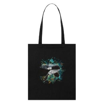 killer whale - Stanley/Stella Organic Tote Bag - black - Front