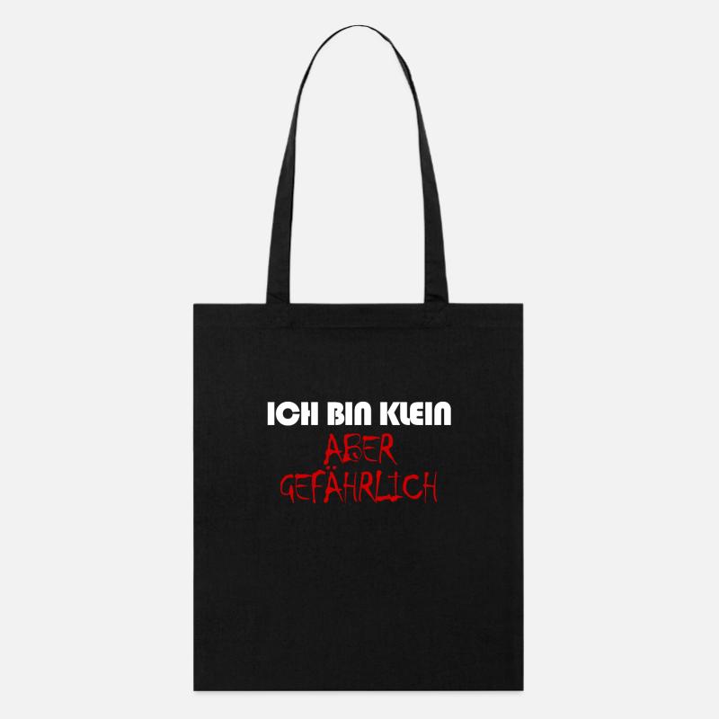 Petit mais dangereux - Tote bag bio Stanley/Stella - noir