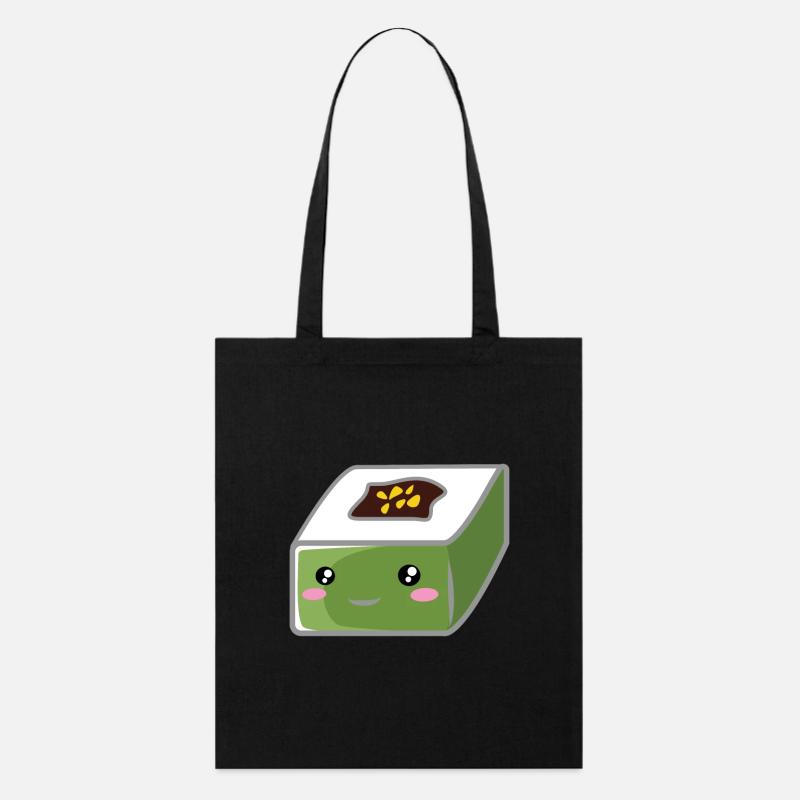 Square sushi - Stanley/Stella Organic Tote Bag - black