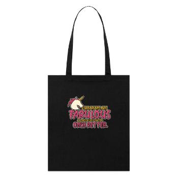 librarian - Stanley/Stella Organic Tote Bag - black - Front
