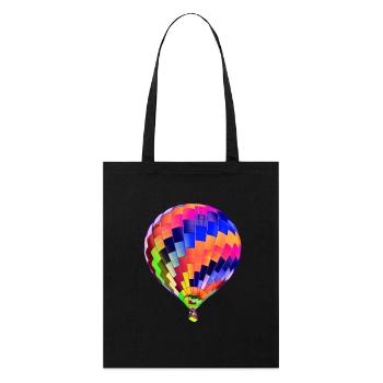 Balloon - Stanley/Stella Organic Tote Bag - black - Front