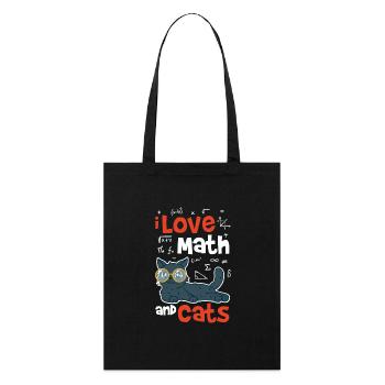 Mathématiques - Tote bag bio Stanley/Stella - noir - Devant