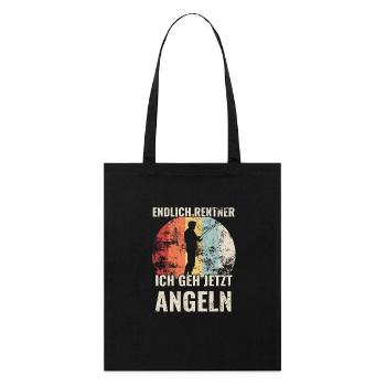 Fishing Fishing Hooks - Stanley/Stella Organic Tote Bag - black - Front