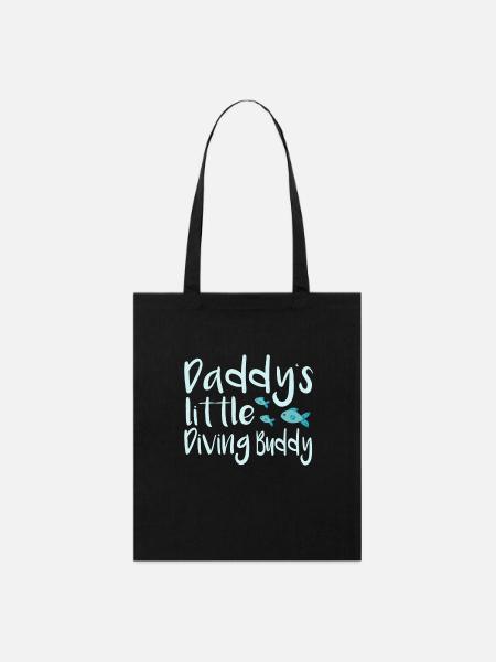 Diving Buddy - Stanley/Stella Bio-Stoffbeutel - Schwarz