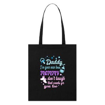 Baby Boss - Tote bag bio Stanley/Stella - noir - Devant