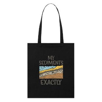 Géologue - Tote bag bio Stanley/Stella - noir - Devant