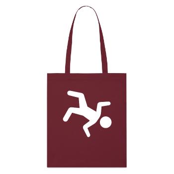 Trampoline - Tote bag bio Stanley/Stella - bordeaux - Devant