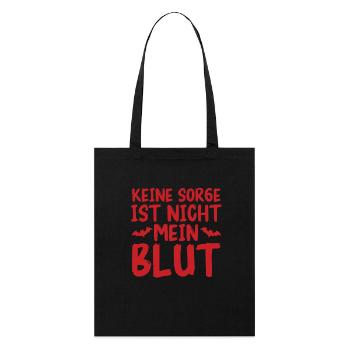 Costume d’Halloween Taché de Sang - Tote bag bio Stanley/Stella - noir - Devant