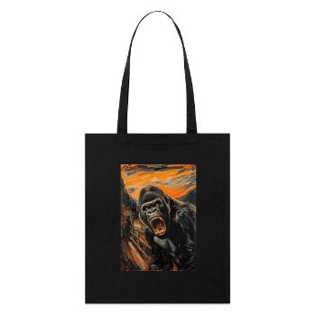 Gorille - Tote bag bio Stanley/Stella - noir - Devant