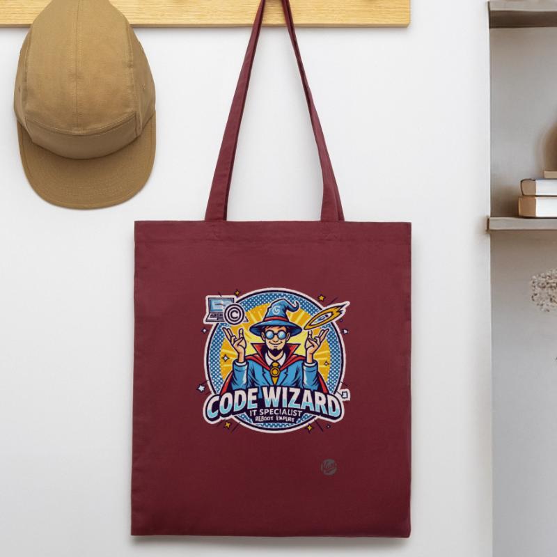Code Wizard Restart Specialist IT Expert Stanley/Stella Organic Tote Bag