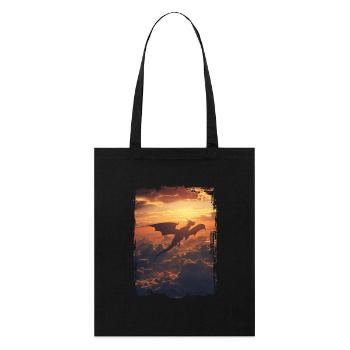 Kite - Stanley/Stella Organic Tote Bag - black - Front