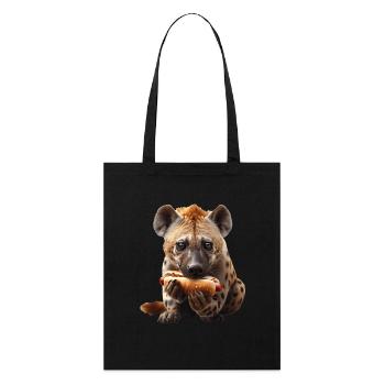 Hyena - Stanley/Stella Organic Tote Bag - black - Front