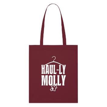 Friperie Haul-ly Molly Love Friperie - Tote bag bio Stanley/Stella - bordeaux - Devant