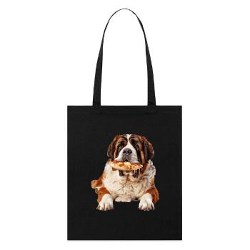 Saint-bernard - Tote bag bio Stanley/Stella - noir - Devant