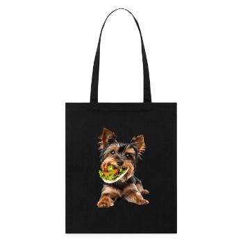 Yorkshire Terrier - Stanley/Stella Organic Tote Bag - black - Front