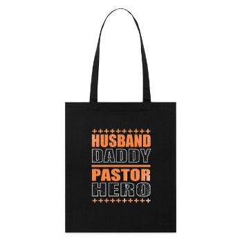 Pasteur - Tote bag bio Stanley/Stella - noir - Devant
