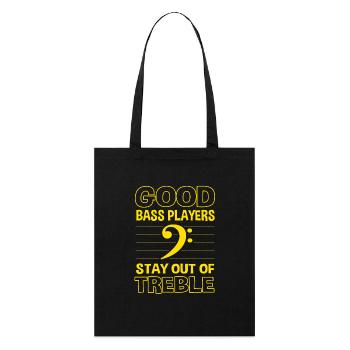 Clarinet - Stanley/Stella Organic Tote Bag - black - Front