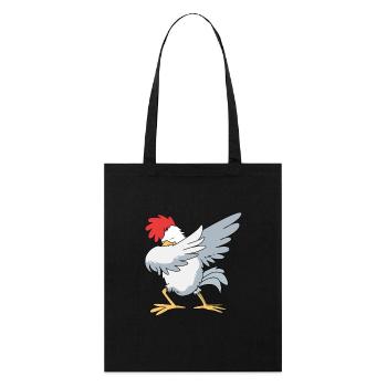 Poulet Volaille - Tote bag bio Stanley/Stella - noir - Devant
