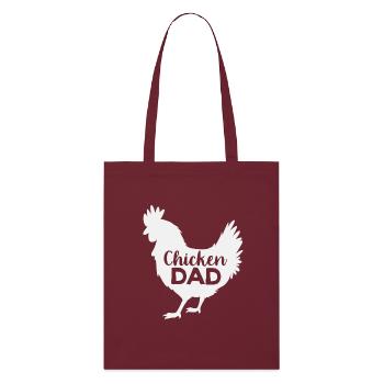Poulet Volaille - Tote bag bio Stanley/Stella - bordeaux - Devant