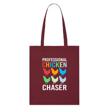 Poulet Volaille - Tote bag bio Stanley/Stella - bordeaux - Devant