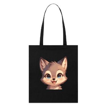 Coyotes Coyote - Tote bag bio Stanley/Stella - noir - Devant