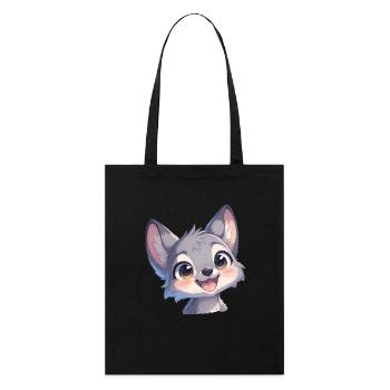 Coyotes Coyote - Tote bag bio Stanley/Stella - noir - Devant