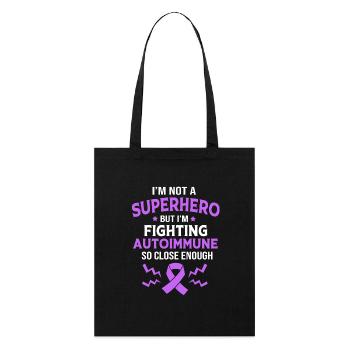 Maladie auto-immune - Tote bag bio Stanley/Stella - noir - Devant