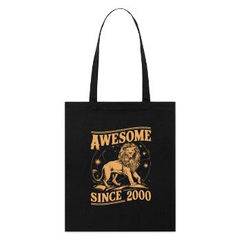 Leo Astrological Sign Zodiac Birthday Year 2000Leo - Stanley/Stella Bio-Stoffbeutel - Schwarz - Vorne