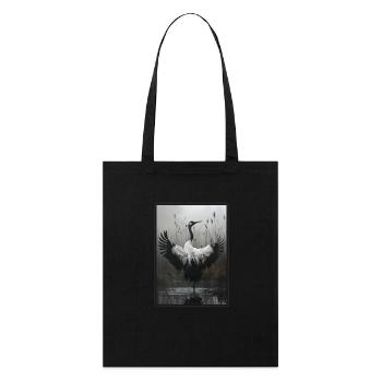 Grues Grues - Tote bag bio Stanley/Stella - noir - Devant