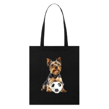 Yorkshire Terrier - Stanley/Stella Organic Tote Bag - black - Front