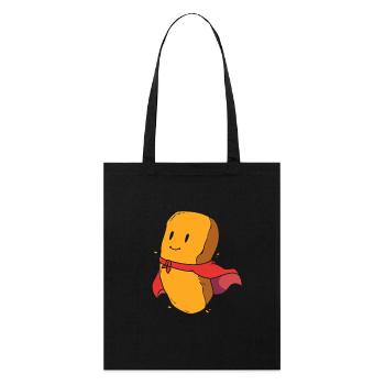Chicken Nuggets - Stanley/Stella Organic Tote Bag - black - Front