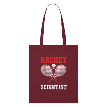 Badminton - Stanley/Stella Organic Tote Bag - burgundy - Front