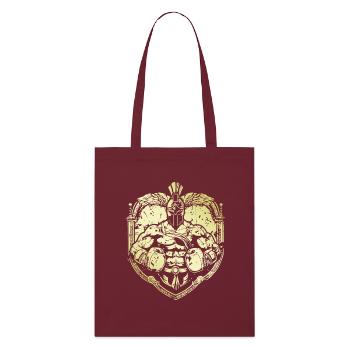 Spartan Boxer - Tote bag bio Stanley/Stella - bordeaux - Devant