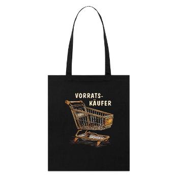 PANIER D’ACHAT STOCK ACHETEUR - Tote bag bio Stanley/Stella - noir - Devant
