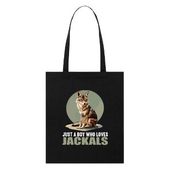 Jackals Jackal - Stanley/Stella Organic Tote Bag - black - Front
