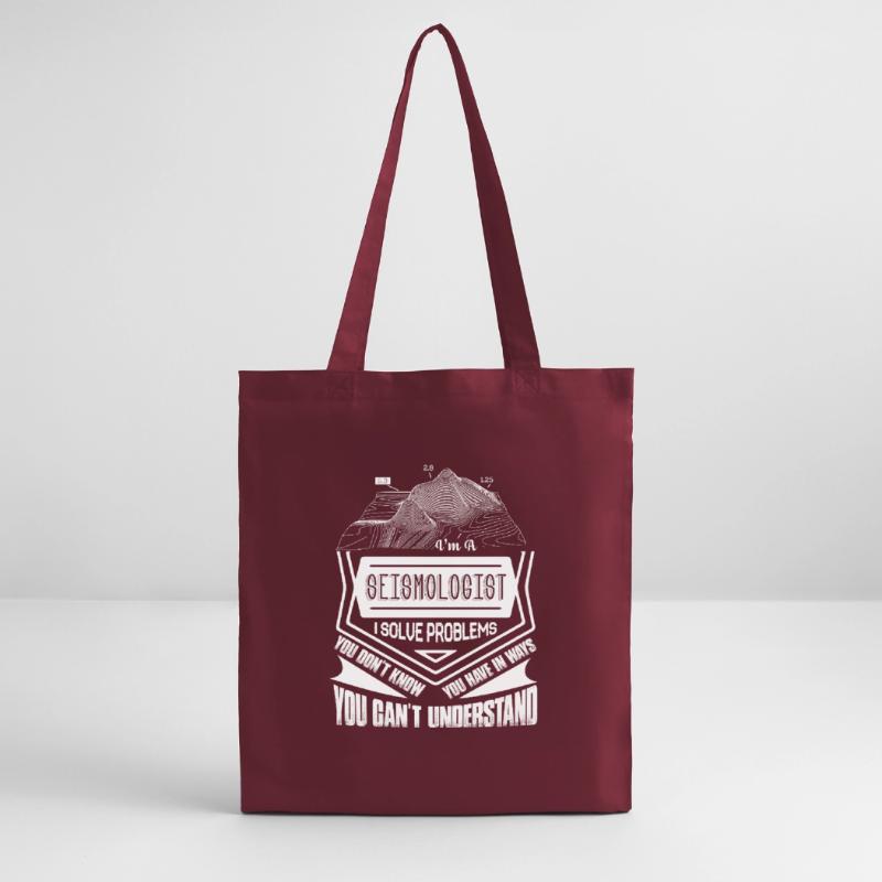 Seismologist I Solve Problems Stanley/Stella Organic Tote Bag