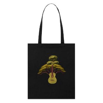 Yggdrasil Nature Musicien Arbre De Vie - Tote bag bio Stanley/Stella - noir - Devant