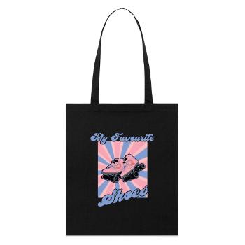 Rollerskater My Shoes Roller Skate Disco - Stanley/Stella Organic Tote Bag - black - Front