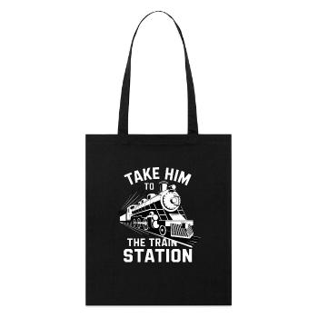 ZOUG LA GARE - Tote bag bio Stanley/Stella - noir - Devant