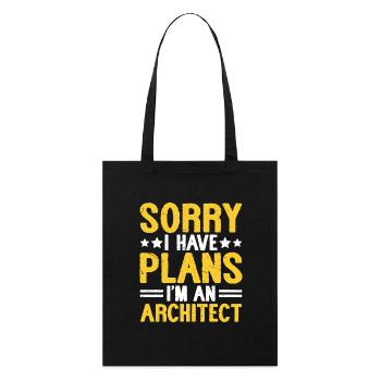 Architect - Stanley/Stella Organic Tote Bag - black - Front