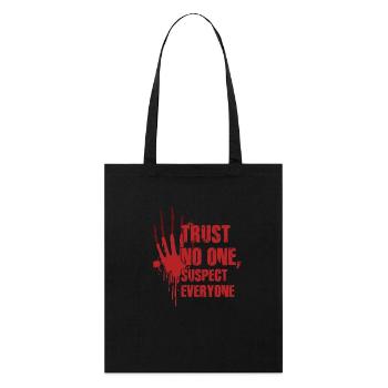 Murder Mystery Dinner Fun Night - Stanley/Stella Organic Tote Bag - black - Front