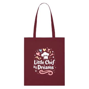 Candidat Junior en Boulangerie Jeune Chef Boulangerie - Tote bag bio Stanley/Stella - bordeaux - Devant