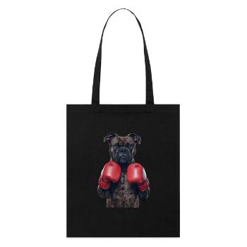 Cane Corso - Stanley/Stella Bio-Stoffbeutel - Schwarz - Vorne