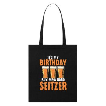 Pub crawl, bar crawl, bar hopping, pup hopping - Stanley/Stella Organic Tote Bag - black - Front